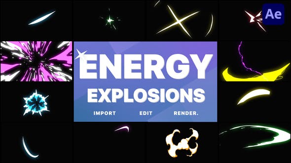 Videohive NRG and Explosions | After Effects 36044094