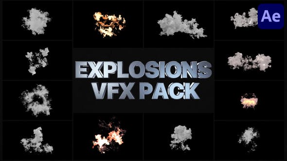 Videohive VFX Explosions for After Effects 36064559