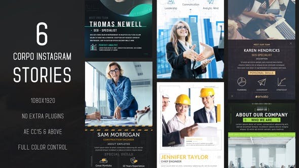 Videohive Corporate Instagram Stories 36097363
