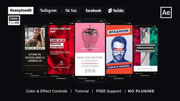 Videohive Instagram Stories | Clean and Minimal 03 35995609