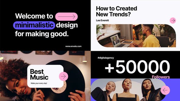 Videohive Starling - Typography Scenes Pack 35717139