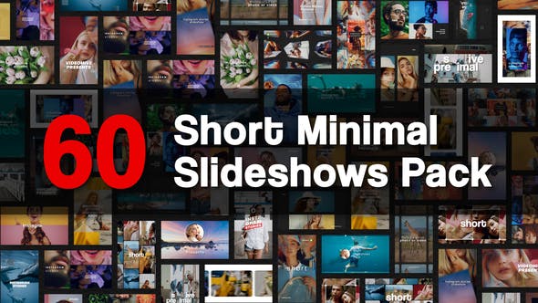 Videohive - Short Minimal Slideshows Pack V2.1 - 32968545