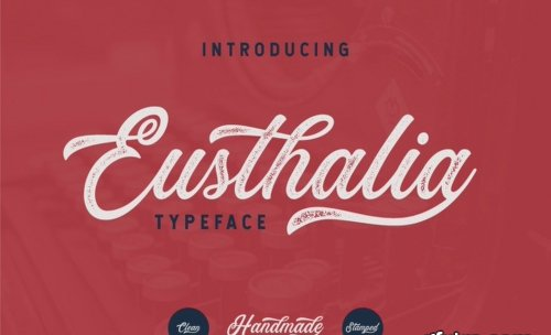 Eusthalia Font Family - 4 Fonts