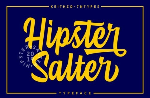Hipster Salter Font