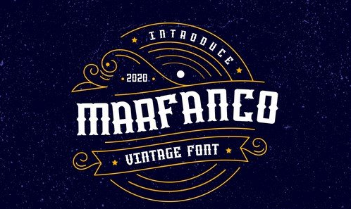 Marfanco Serif Display Font