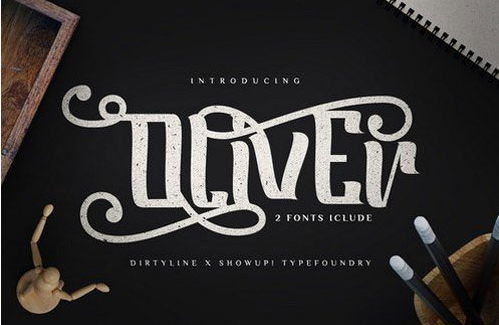 Oliver Typeface Font