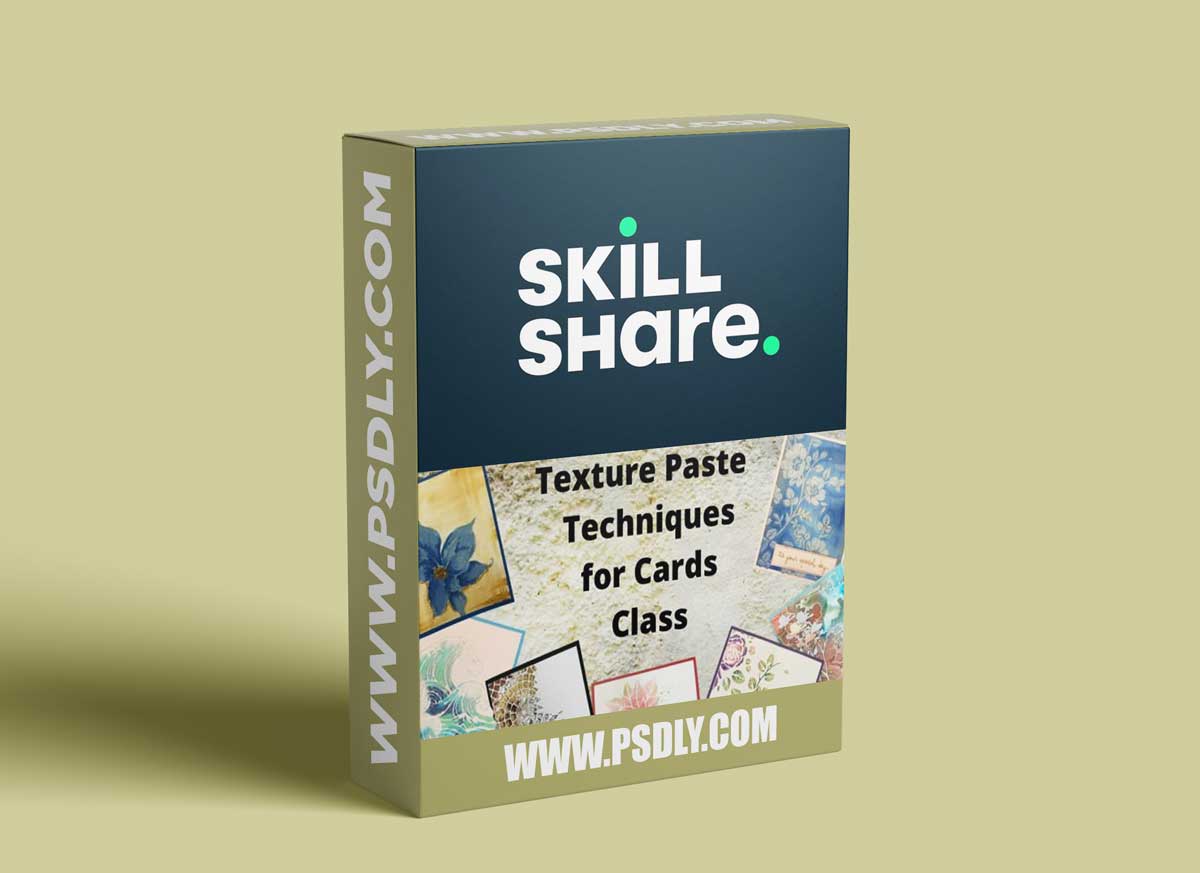 Texture Paste Techniques for Cards Class