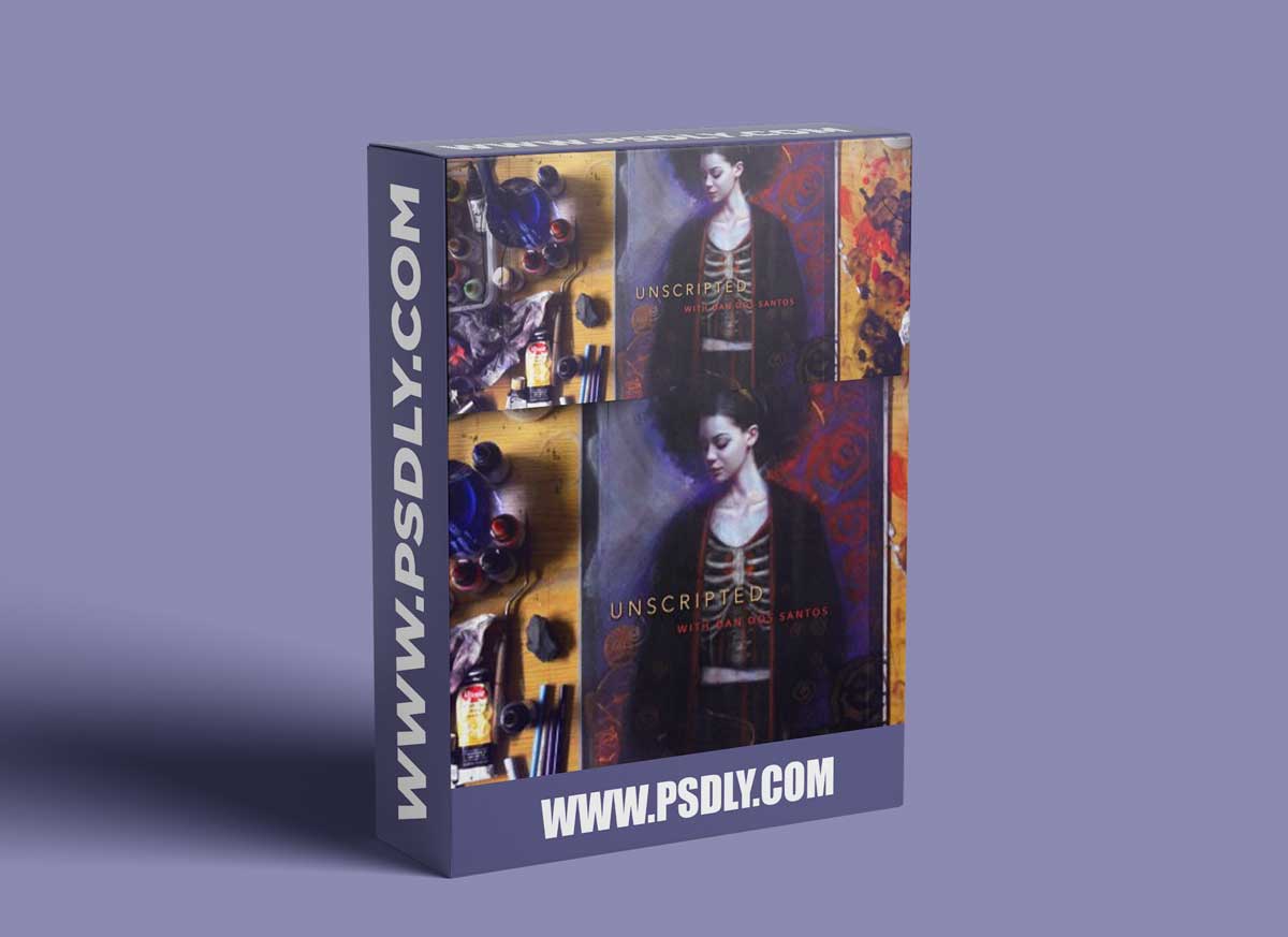 Unscripted(improvised painting) - Dan do Santos