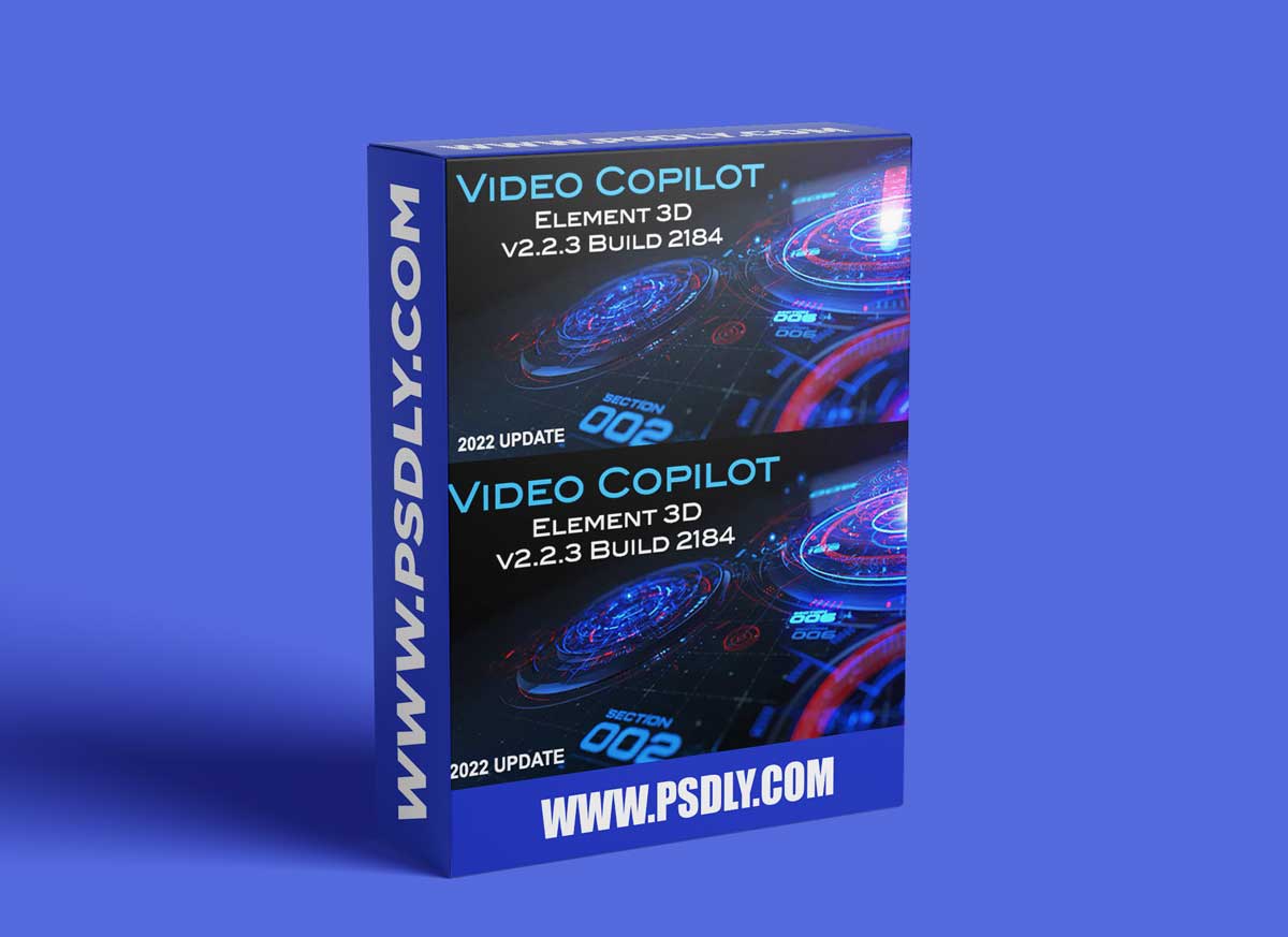 Video Copilot – Element 3D v2.2.3 Build 2168 (WIN+MAC)