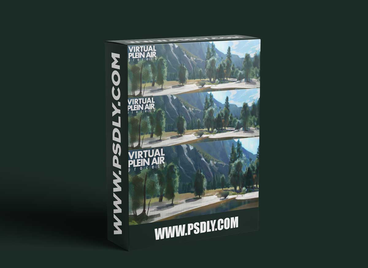 Virtual Plein Air Painting Process