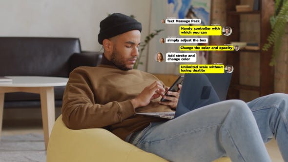 Videohive Text Messager | After Effects 36586843