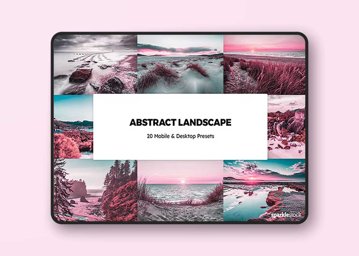 20 Abstract Landscapes LR Presets