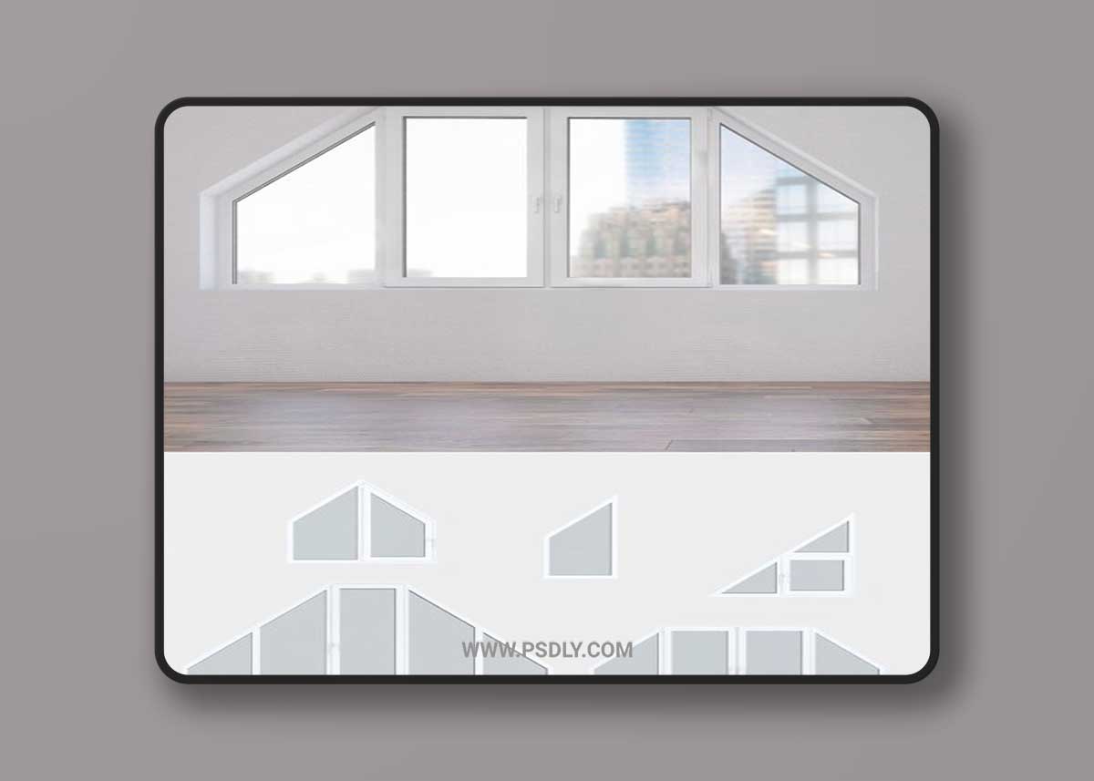 A set of plastic windows 13 3D Model