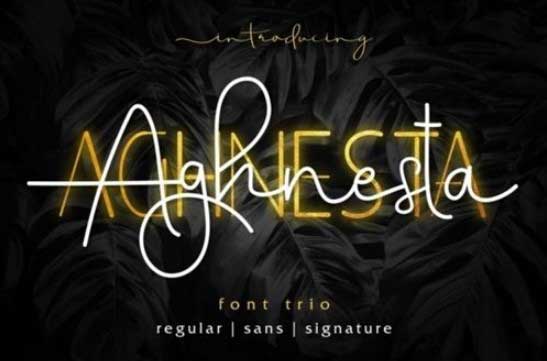 Aghnesta Font Trio
