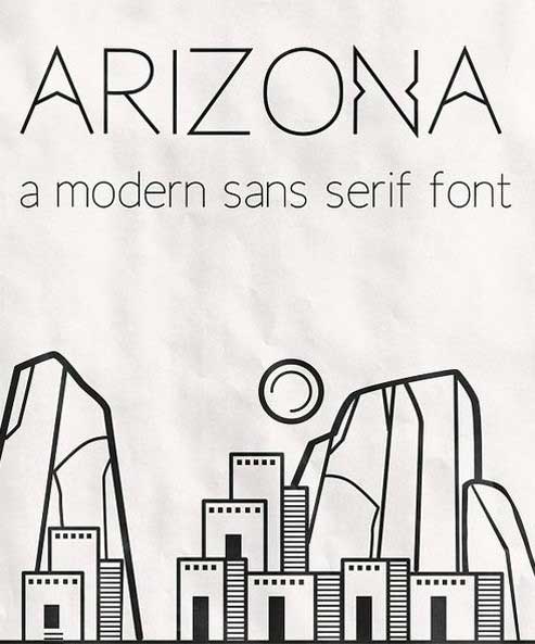 Arizona a modern sans serif
