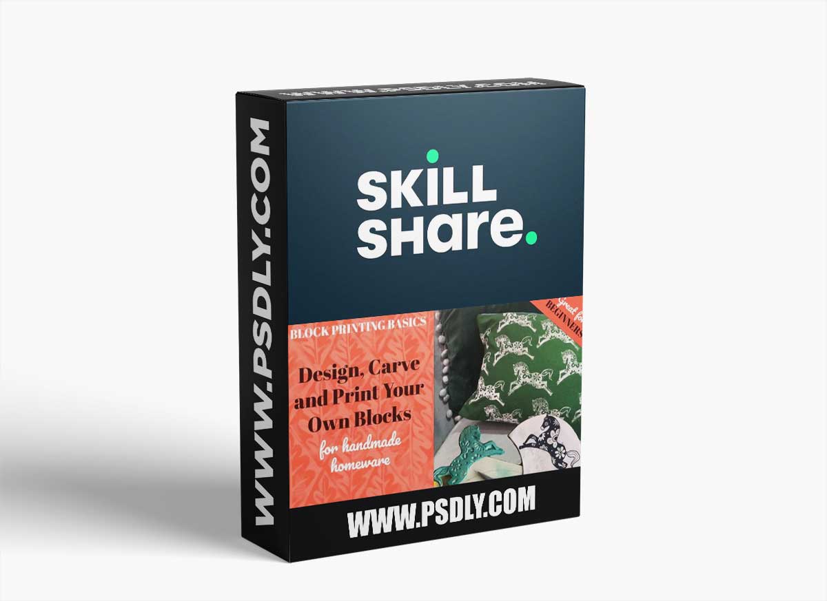 Block Printing Basics - Design, Carve and Print Your Own Blocks for Handmade Homeware