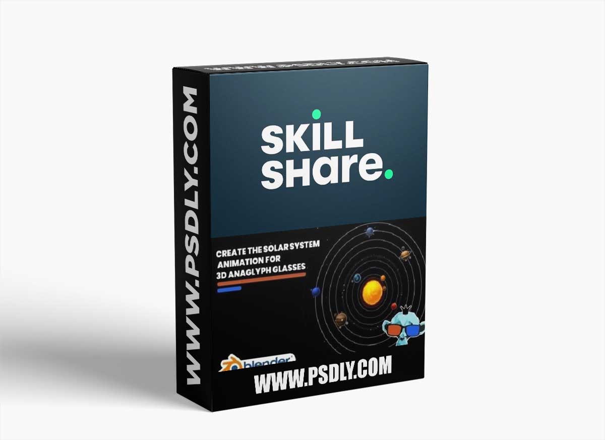 Create The Solar System Animation For 3D Anaglyph Glasses