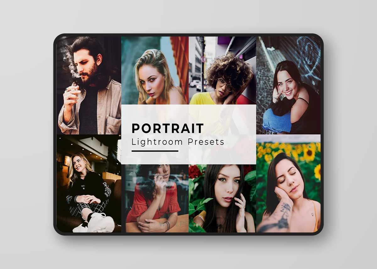 CreativeMarket - 10 Portrait Lightroom Presets 6905548
