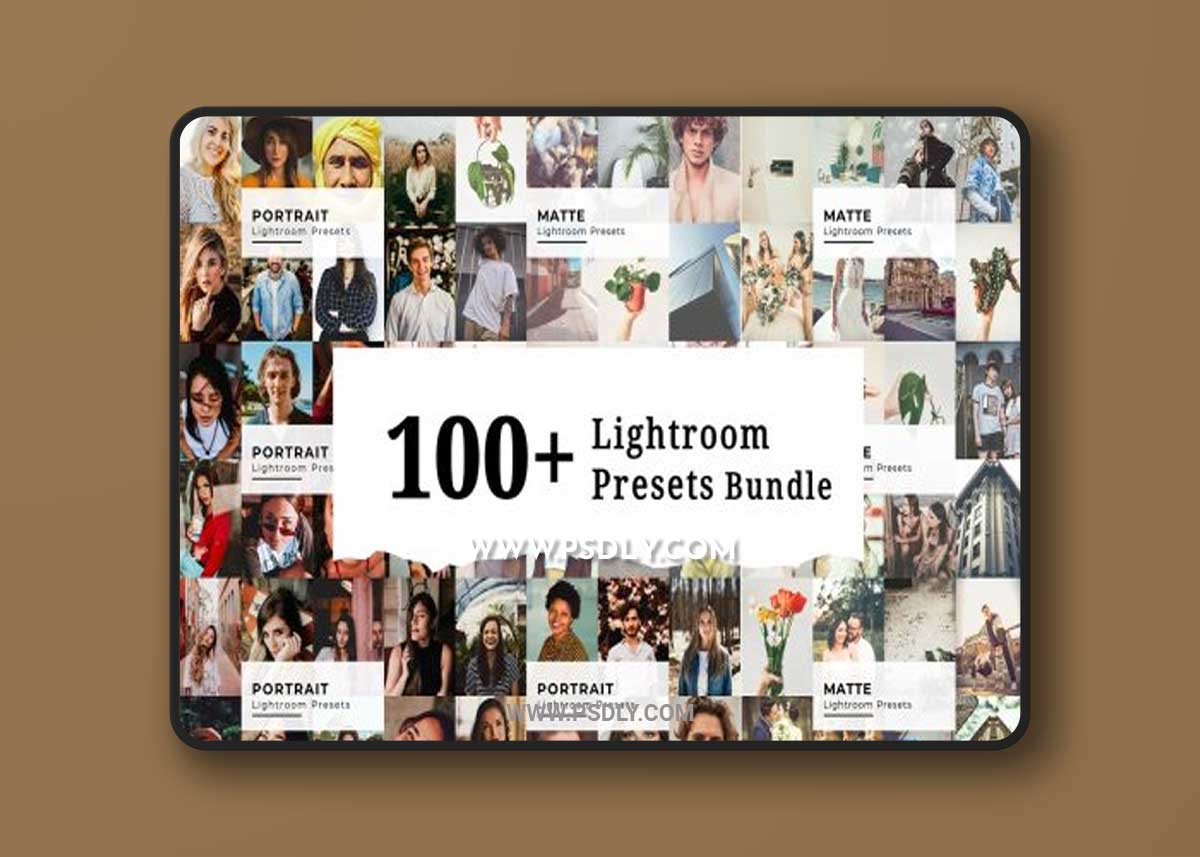 CreativeMarket - 100+ Lightroom Presets Bundle 6958724