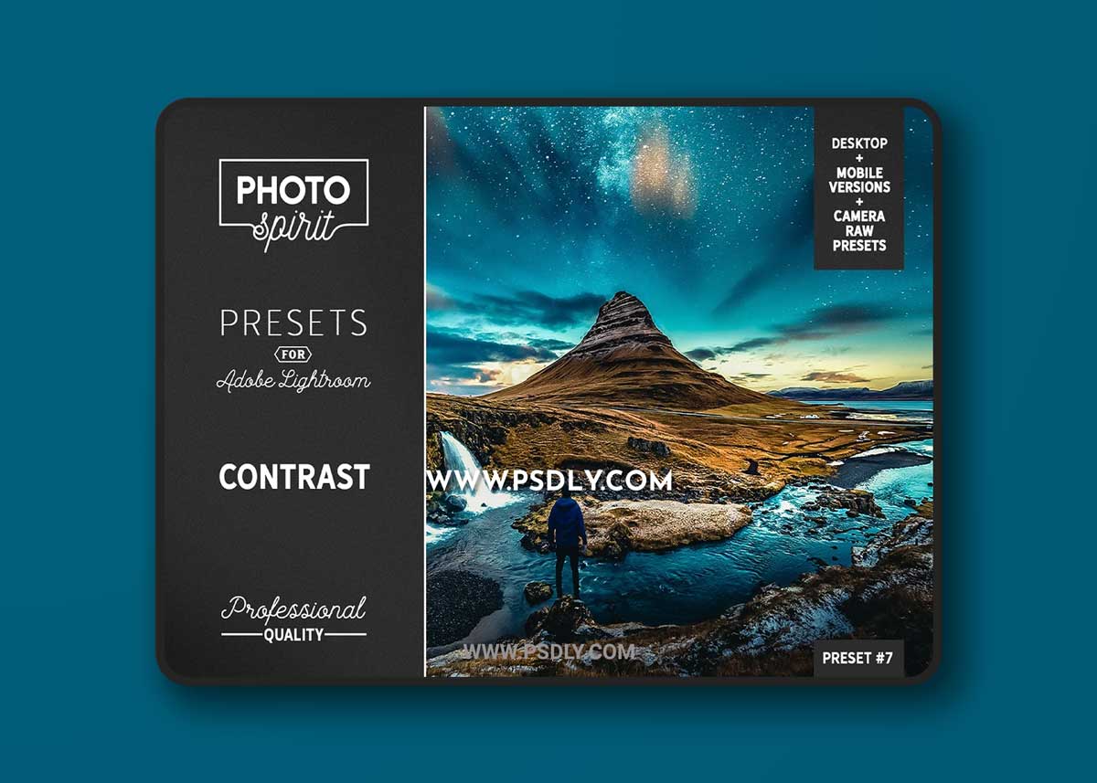 CreativeMarket - Contrast LR Presets Mobile + Desktop 3700198