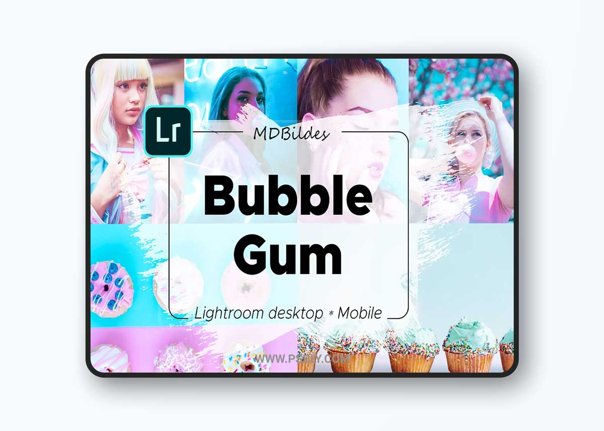 CreativeMarket - Lightroom Preset, Bubble Gum, Mobile 4415304