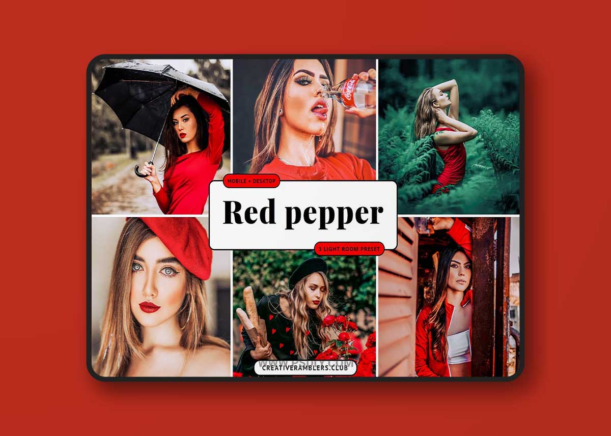 CreativeMarket - Red Pepper 4398932