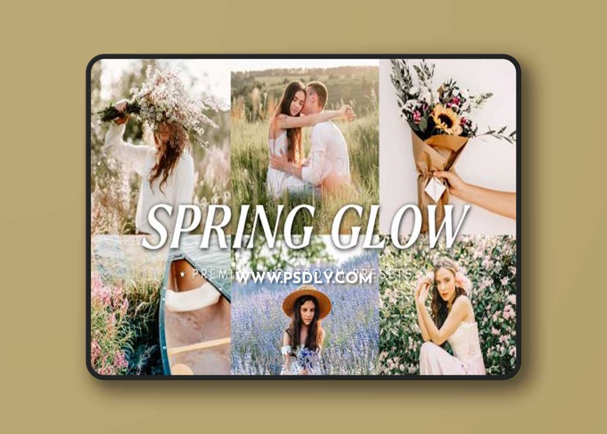 CreativeMarket - SPRING GLOW Natural Lightroom Presets 7053736