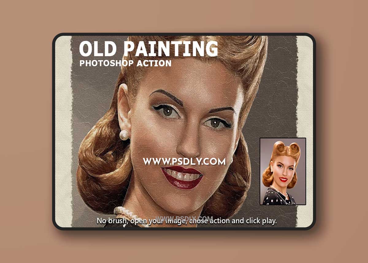 CreativeMarket - Sketch 2 - Old Painting Ps. Action 4384371