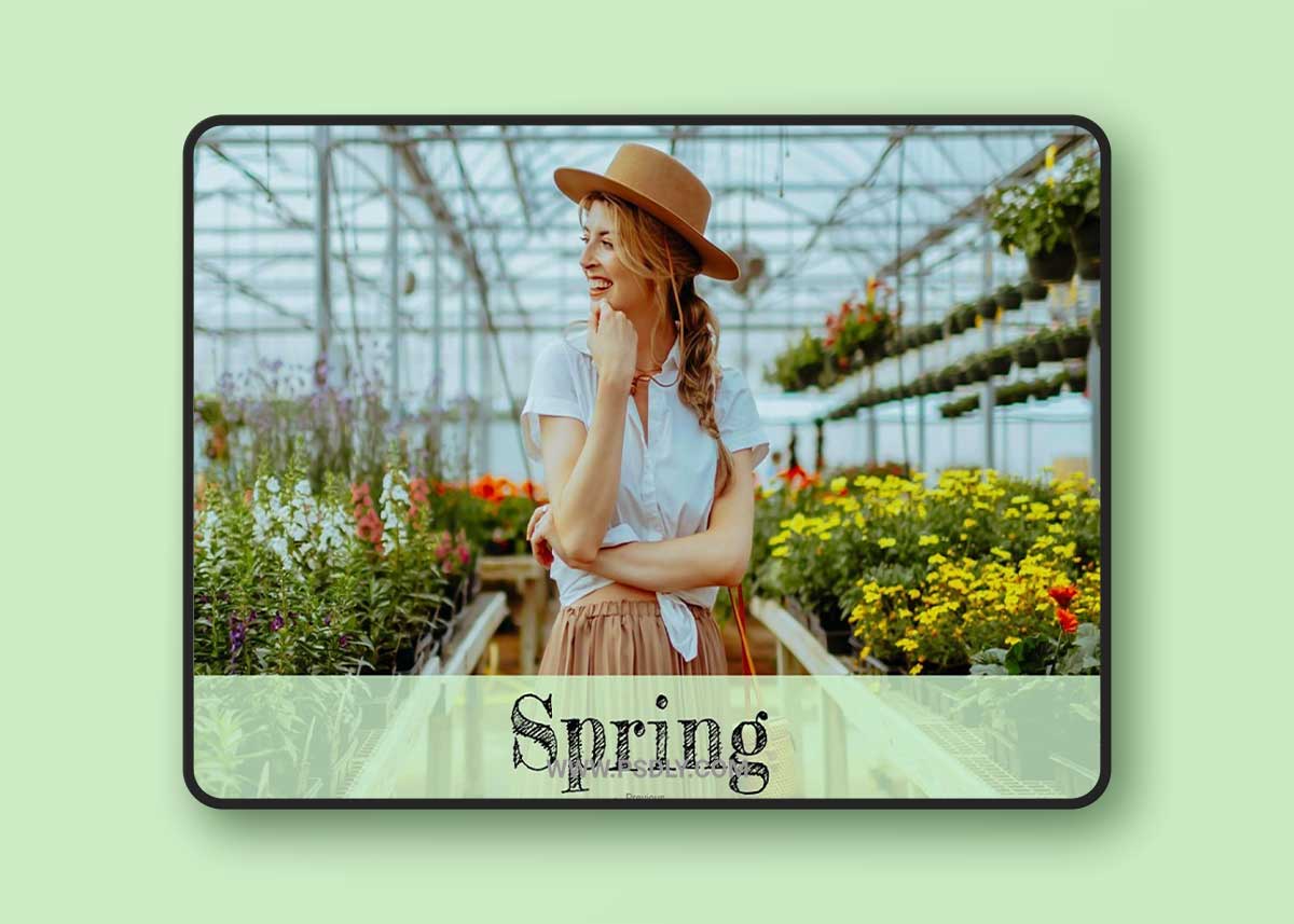 CreativeMarket - Spring Photoshop Actions, Lightroom 7083973