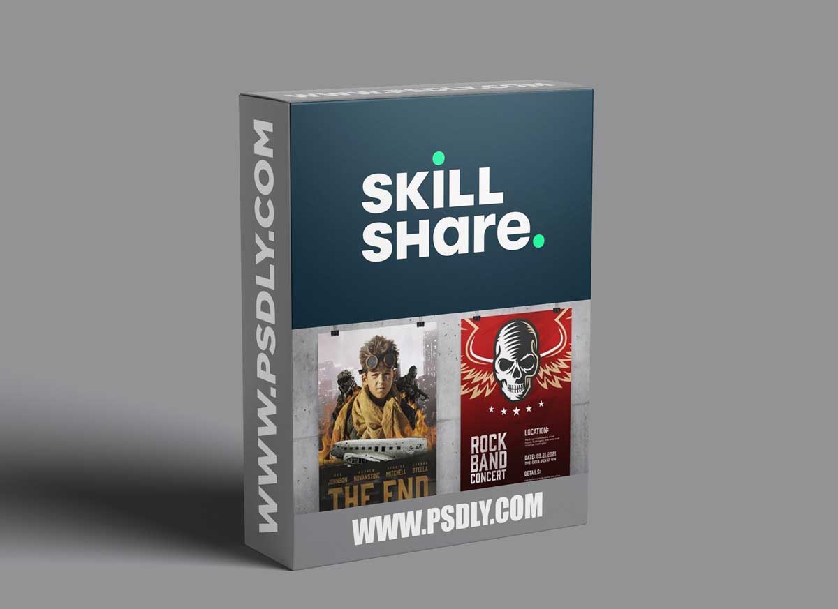 Design Pixel-Perfect Posters & Mockups in Photoshop