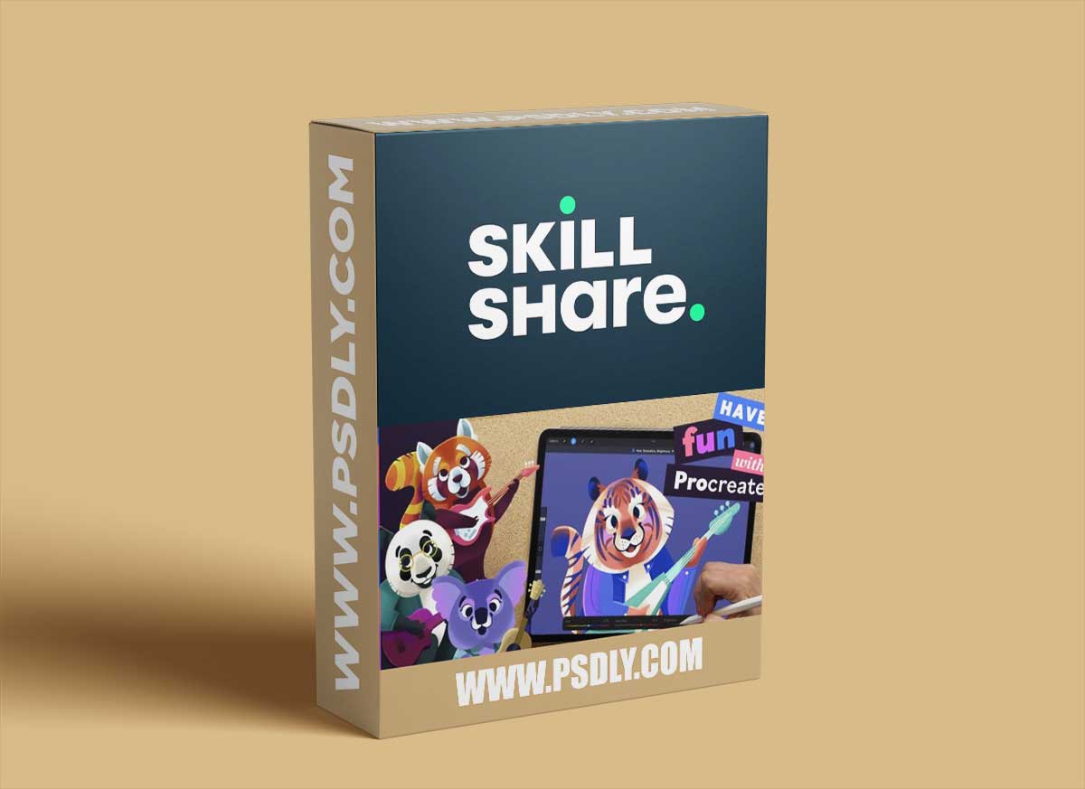 Fun & Vibrant Animal Illustrations: Procreate for the Absolute Beginner