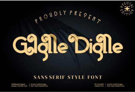 Giglle Diglle Font