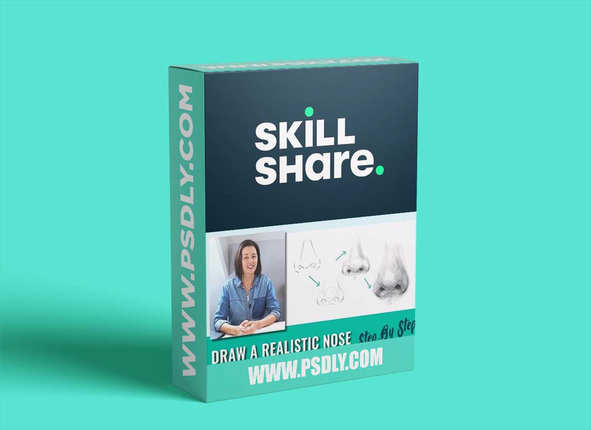 How To Draw A Realistic Nose - Step By Step!