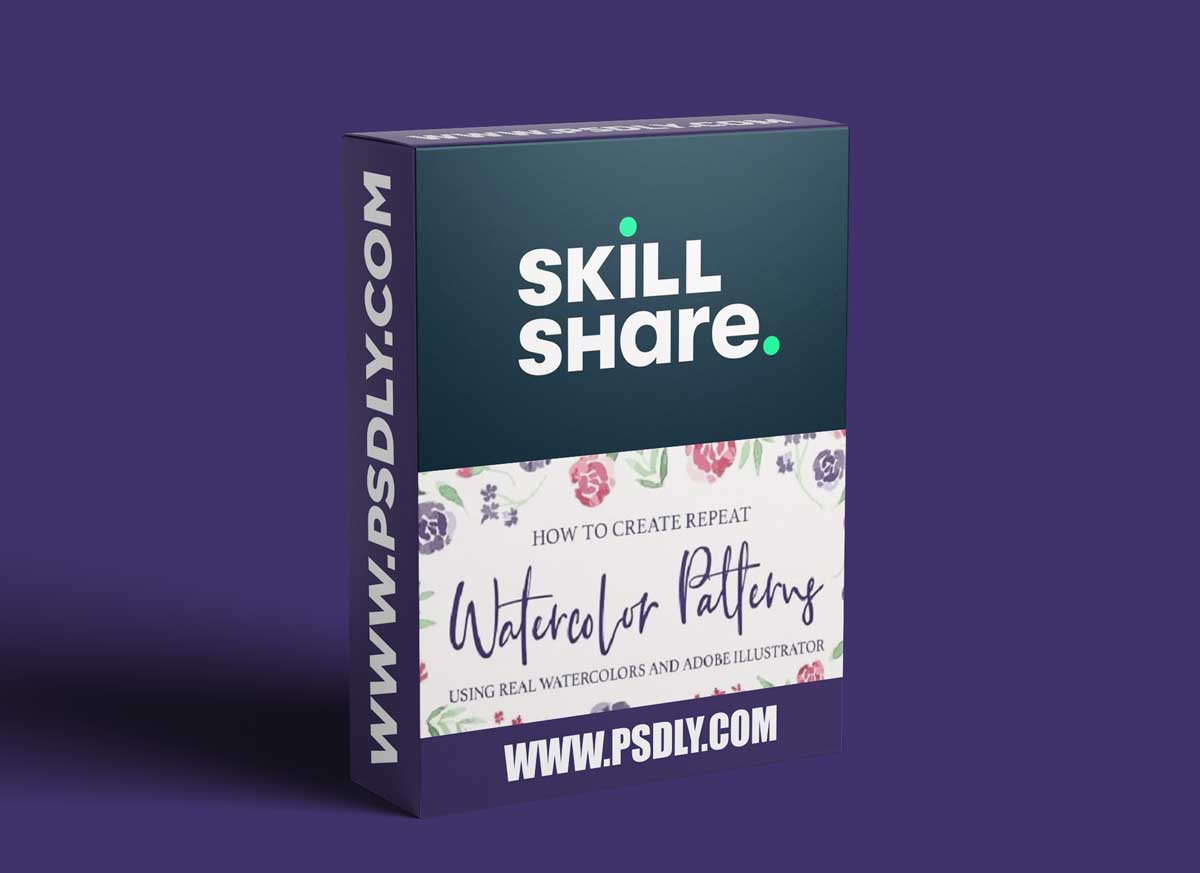 How to Create Repeat Watercolor Patterns In Adobe Illustrator