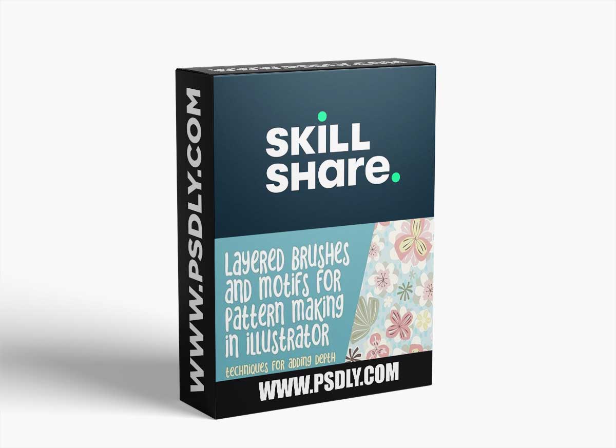 Layered Illustrator Brushes and Motifs - Techniques for Adding Depth and Interest To Pattern