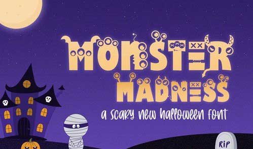 Monster Madness Font