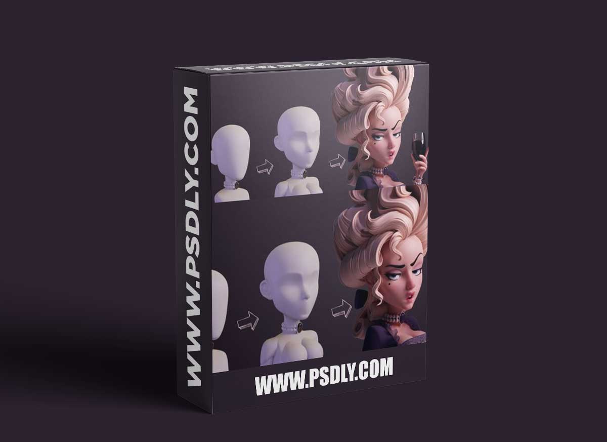 Step by Step Base Meshes - Marie Antoinette