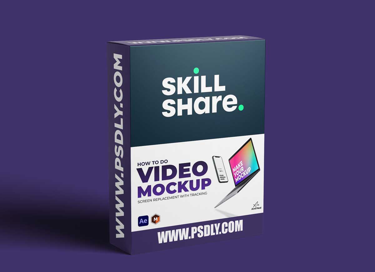 Video Mock Up Screen Replacement with Tracking: Adobe After Effects Mocha