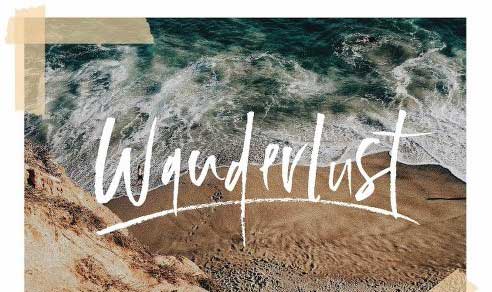 Wanderlust Font Set