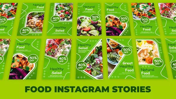 Videohive Food Instagram Story Template 36766659