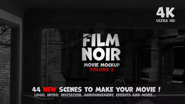 Videohive Film Noir - Movie Mockup Volume 2 36786371