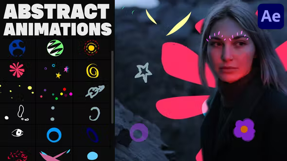 Videohive Abstract Elements Pack 02 for After Effects 36865539