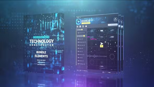 Videohive Technology Constructor Elements Bundle 36865401