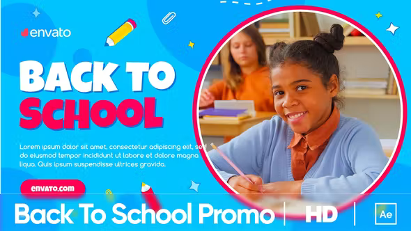 Videohive Back To School Promo 36752071