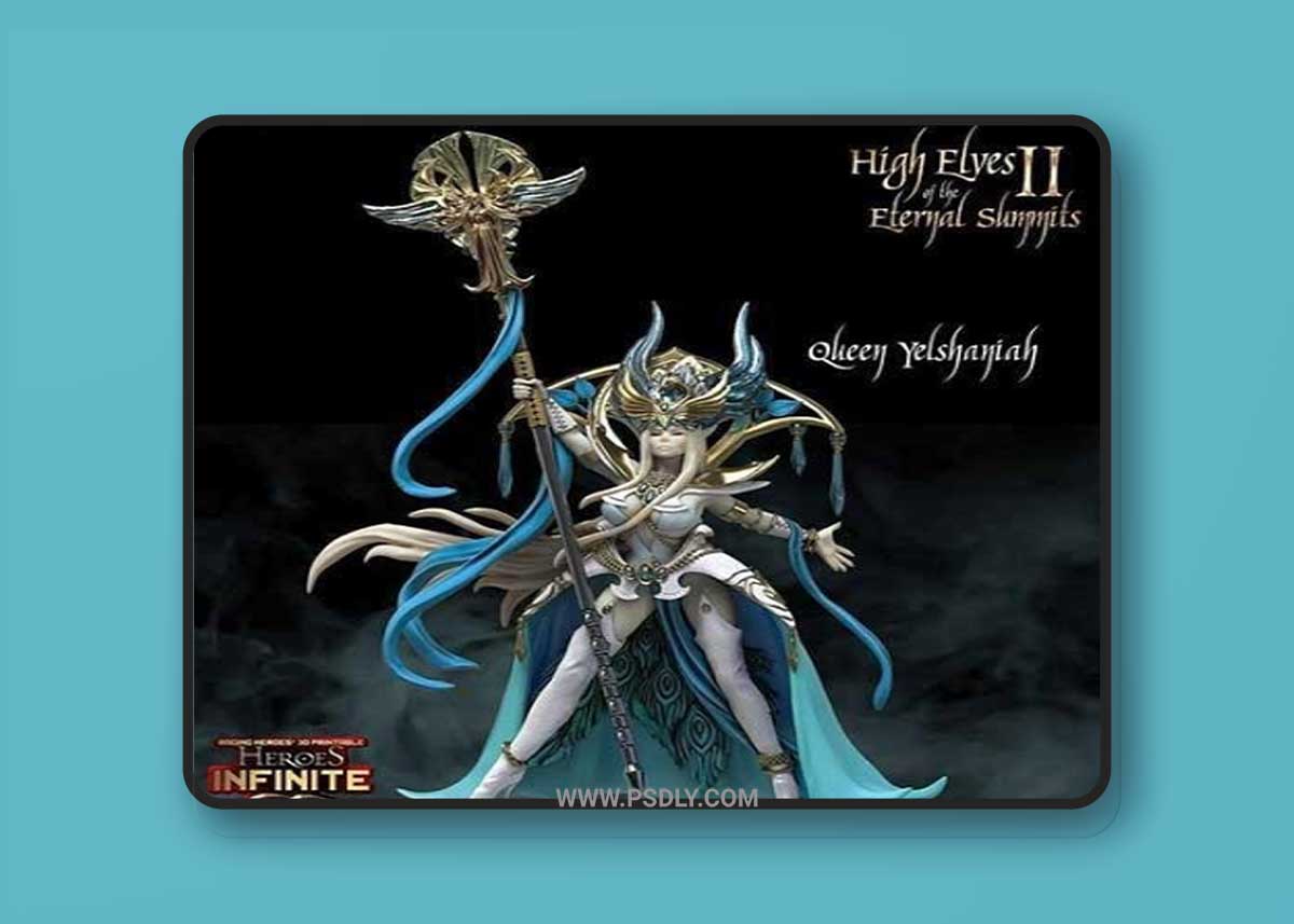 3D Print Models Heroes Infinite - High Elves of the Eternal Summits II April 2022