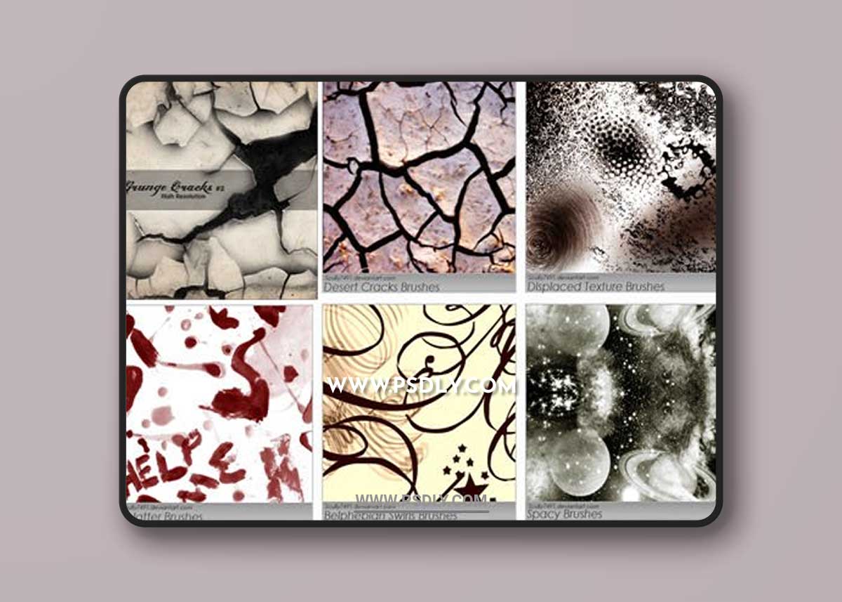 40+ Awesome Brushes Pack for Photoshop