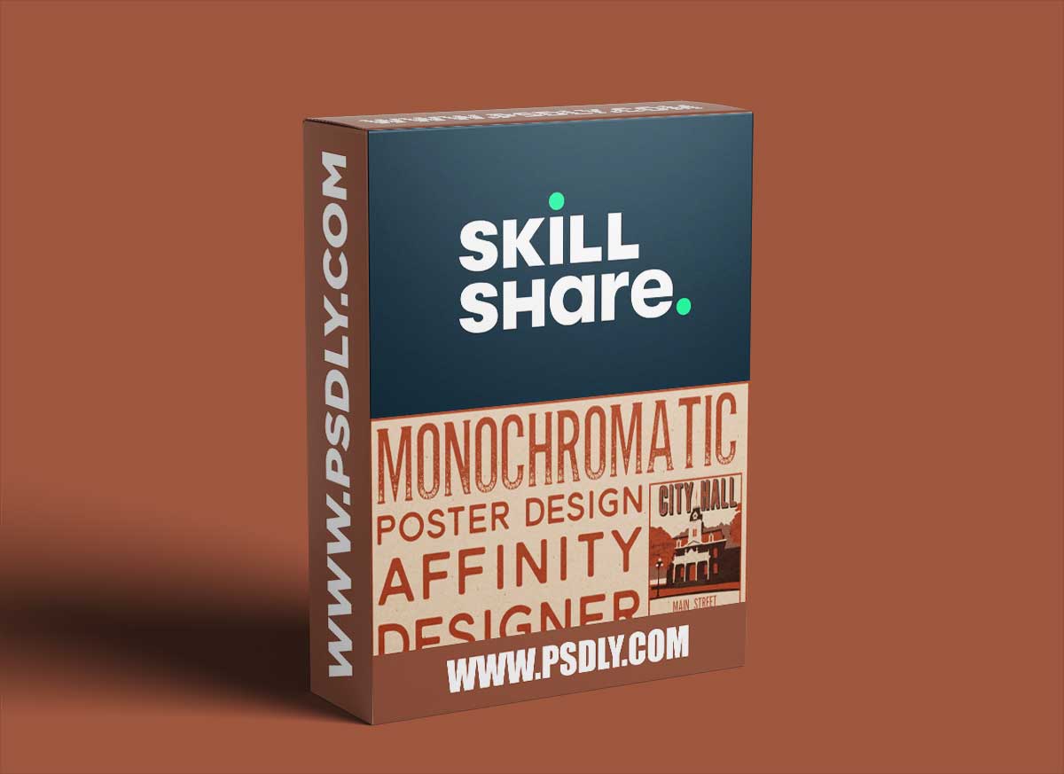 Affinity Designer: Retro Monochromatic Poster Design