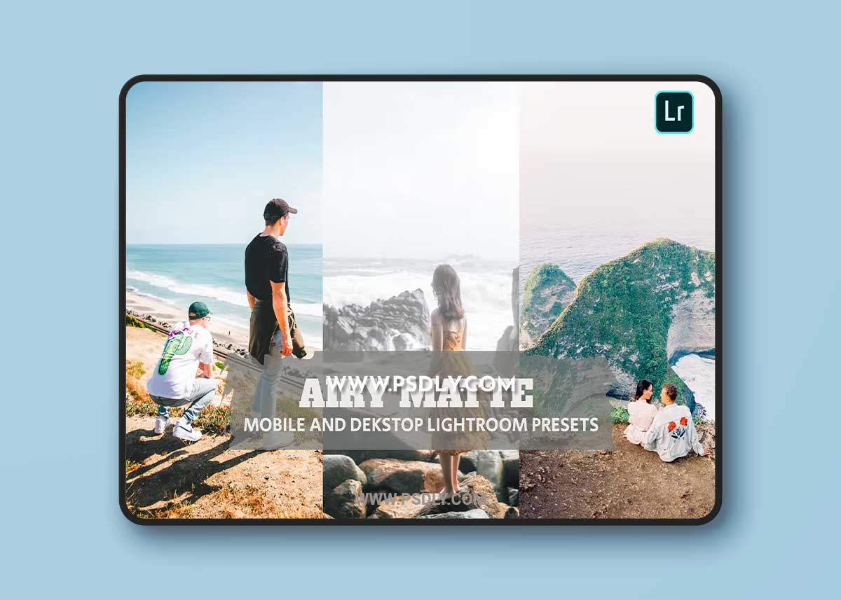 Airy Matte Lightroom Presets Dekstop and Mobile QJS8GZY