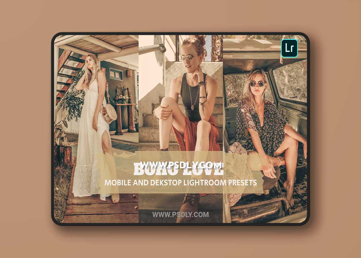 Boho Love Lightroom Presets Dekstop and Mobile