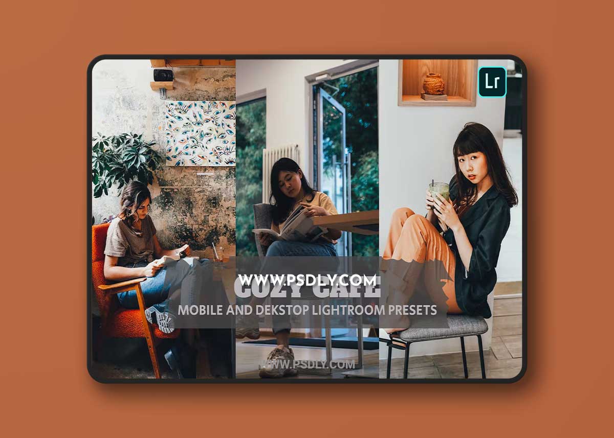 Cozy Cafe Lightroom Presets Dekstop and Mobile
